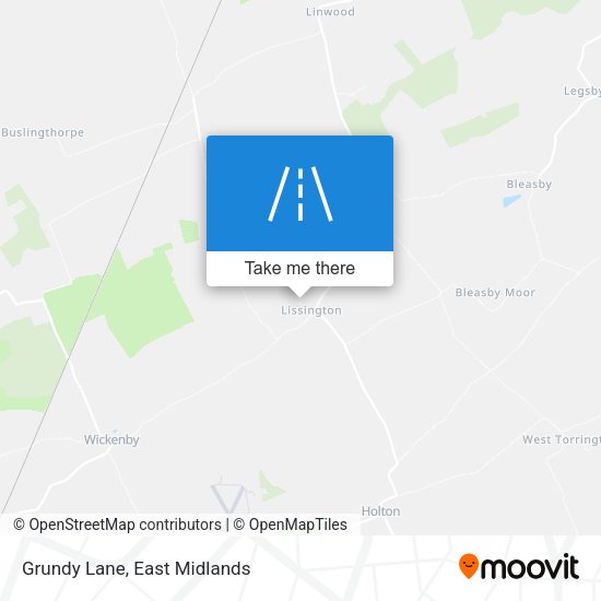 Grundy Lane map