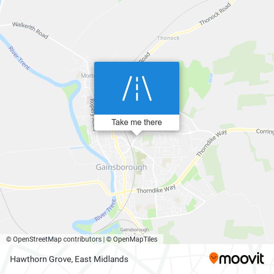 Hawthorn Grove map