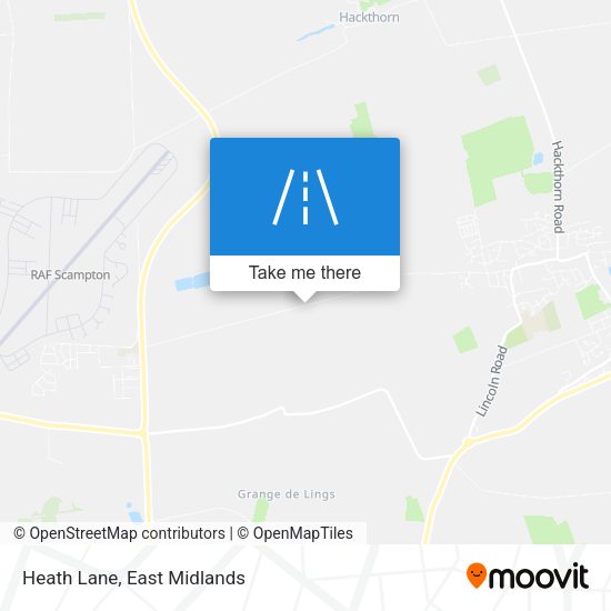 Heath Lane map