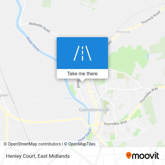 Henley Court map