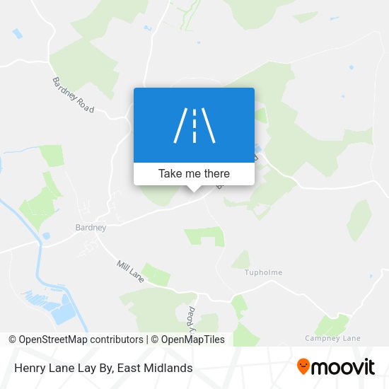 Henry Lane Lay By map