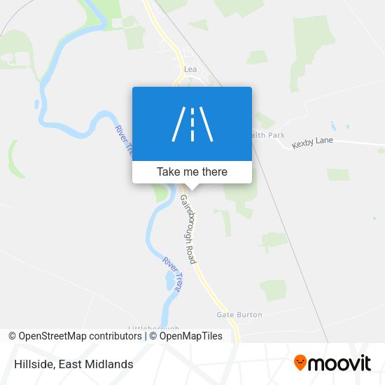 Hillside map