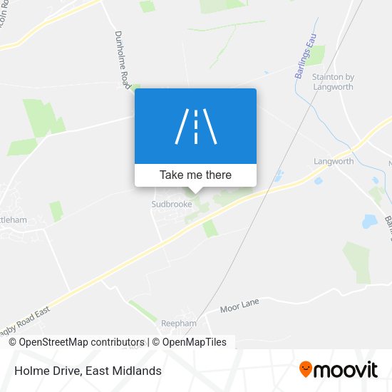 Holme Drive map