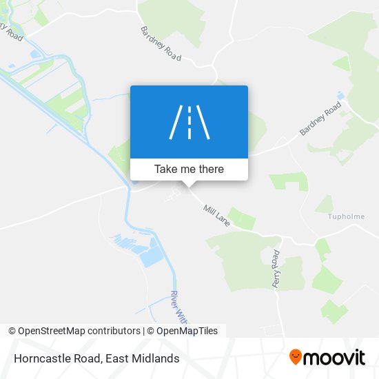 Horncastle Road map