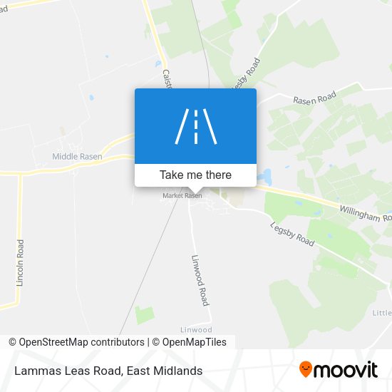 Lammas Leas Road map