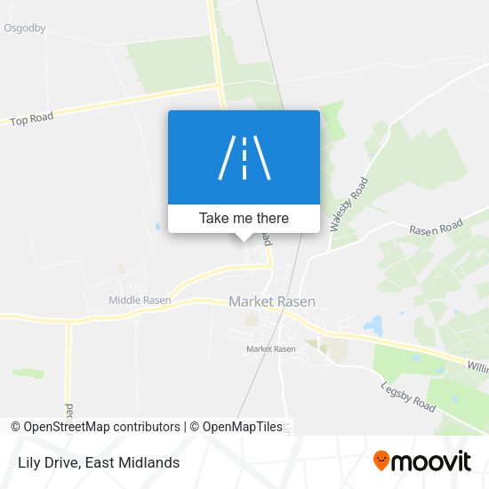 Lily Drive map