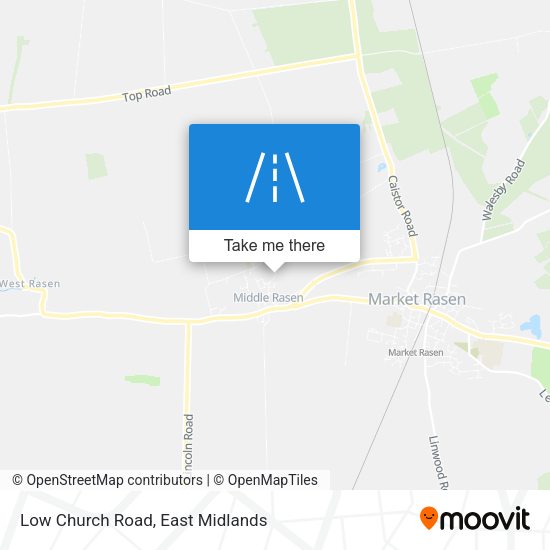Low Church Road map