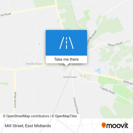 Mill Street map