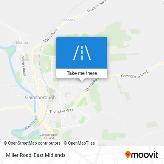 Miller Road map