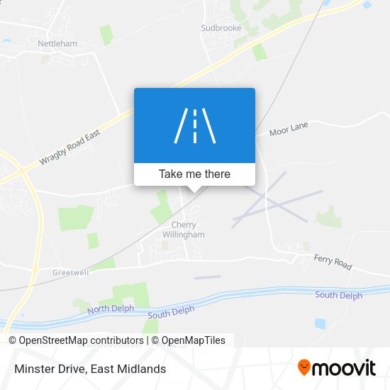 Minster Drive map