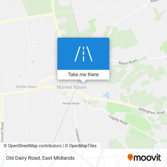 Old Dairy Road map