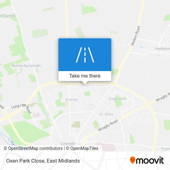 Oxen Park Close map