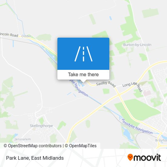 Park Lane map