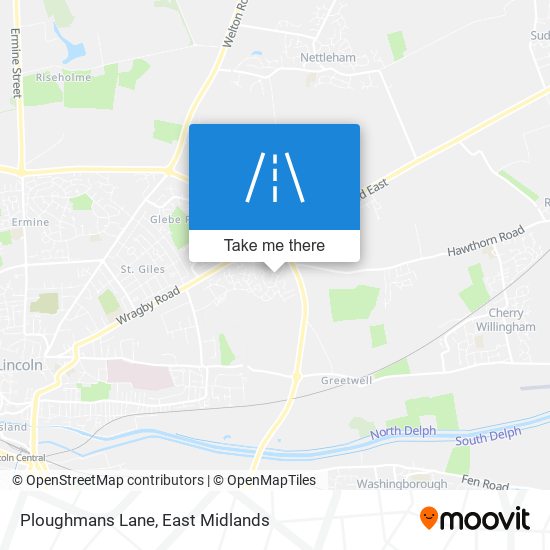 Ploughmans Lane map