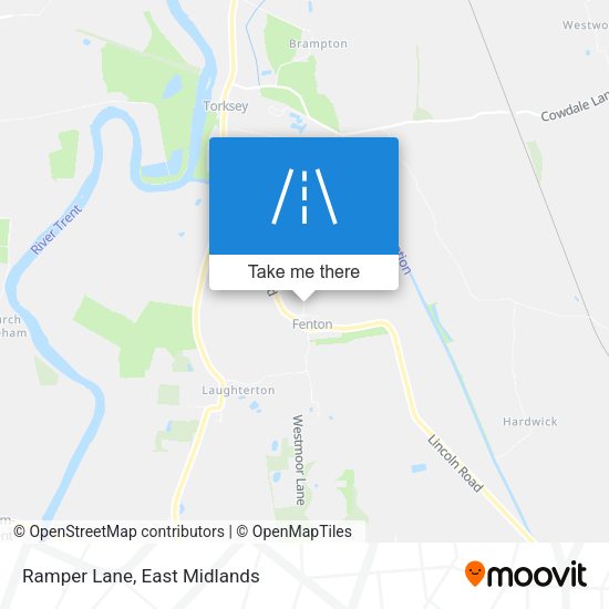 Ramper Lane map
