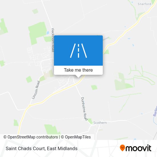 Saint Chads Court map