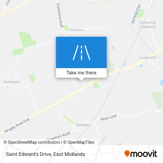 Saint Edward's Drive map