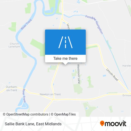 Sallie Bank Lane map