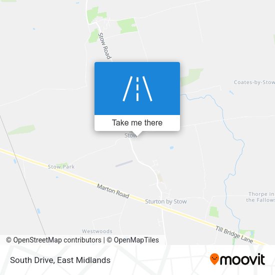 South Drive map