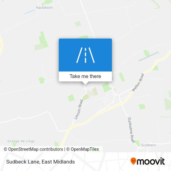 Sudbeck Lane map
