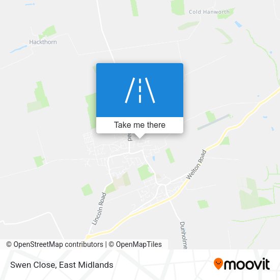 Swen Close map