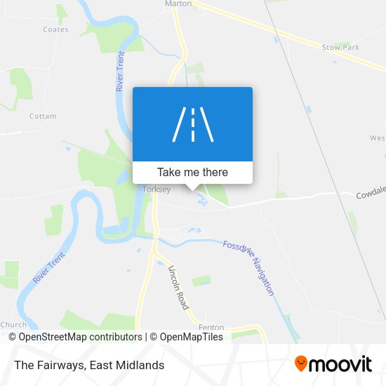 The Fairways map