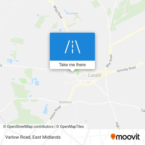 Varlow Road map