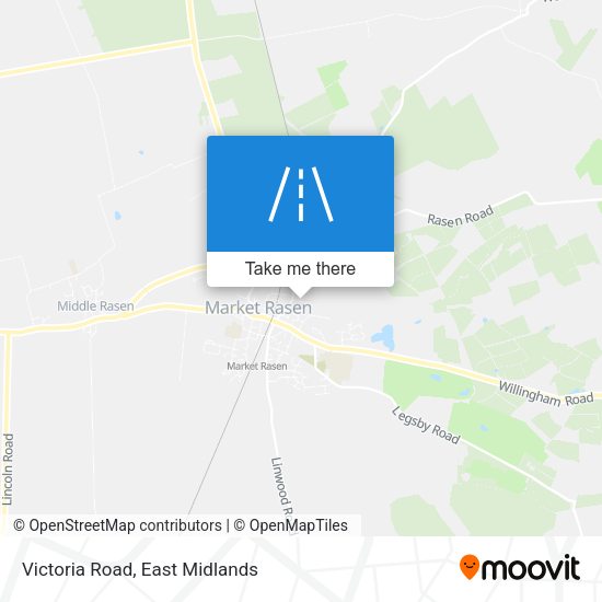 Victoria Road map