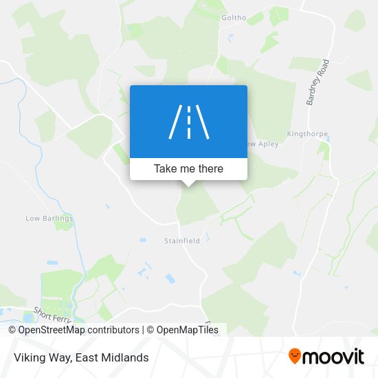 Viking Way map