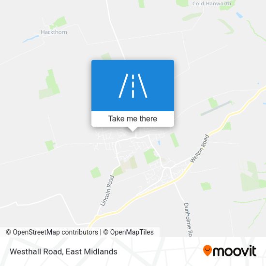 Westhall Road map