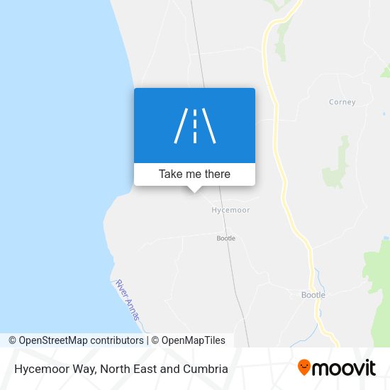 Hycemoor Way map