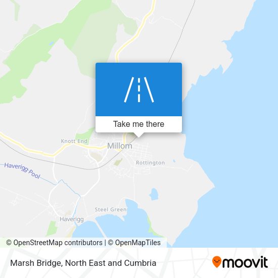 Marsh Bridge map