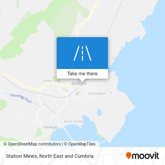 Station Mews map