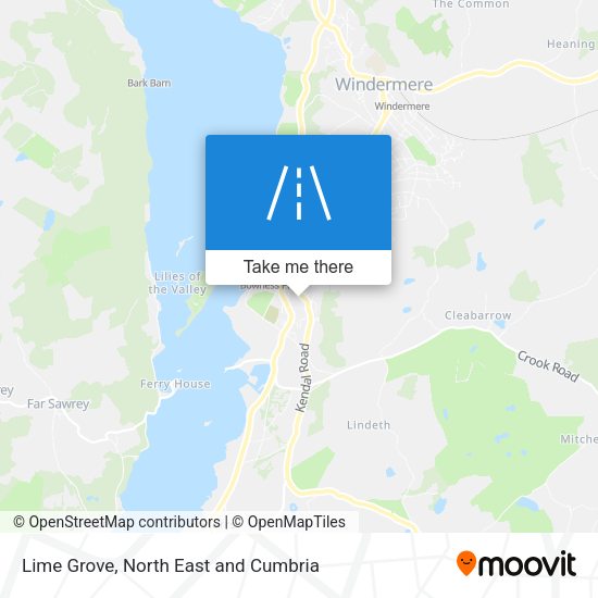 Lime Grove map