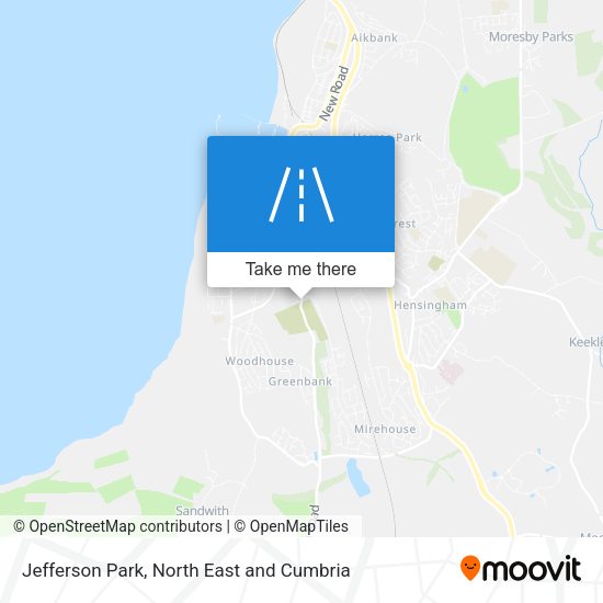 Jefferson Park map