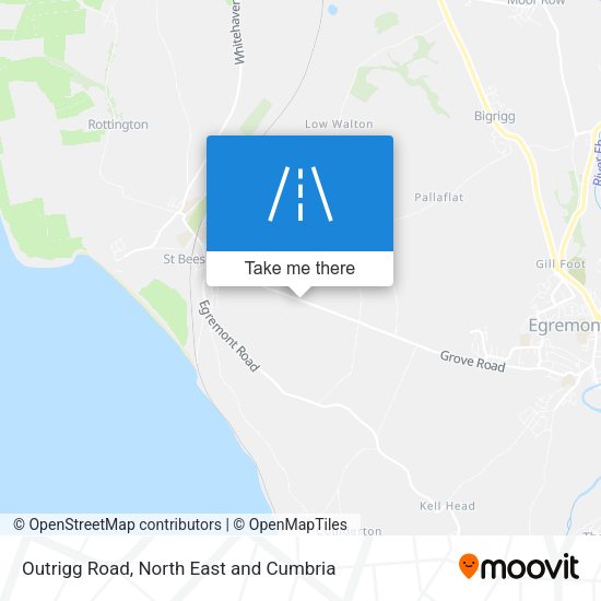 Outrigg Road map