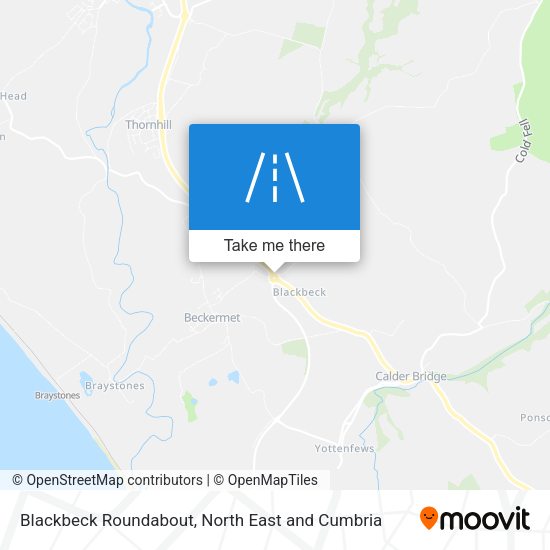 Blackbeck Roundabout map