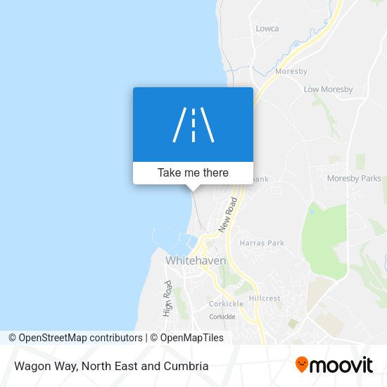 Wagon Way map