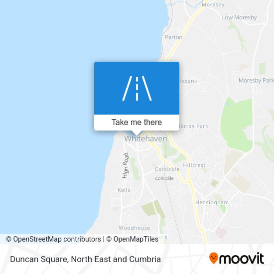 Duncan Square map