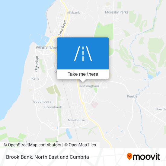 Brook Bank map