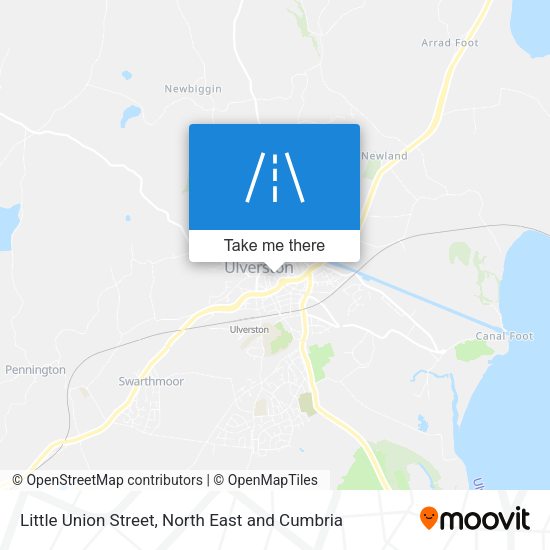 Little Union Street map