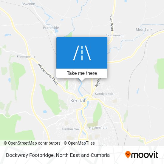 Dockwray Footbridge map