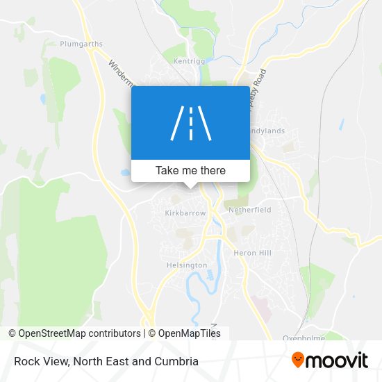 Rock View map