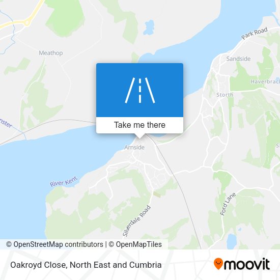 Oakroyd Close map