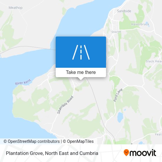 Plantation Grove map