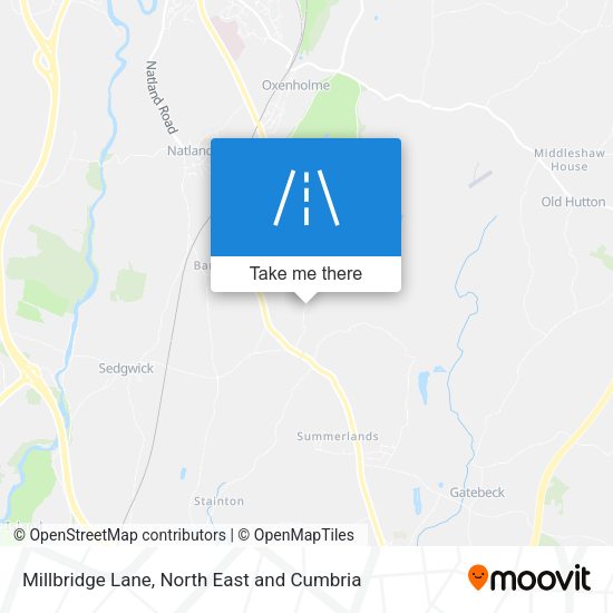 Millbridge Lane map