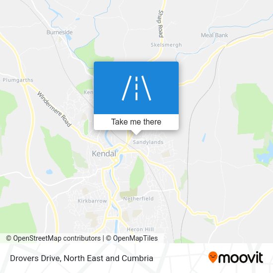 Drovers Drive map