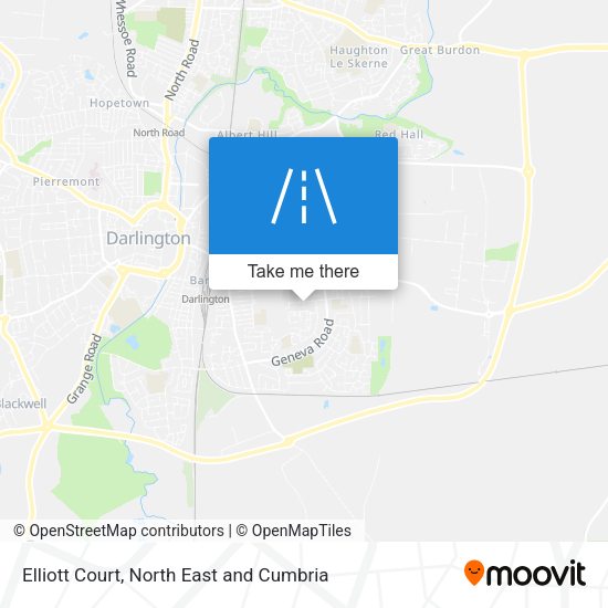 Elliott Court map