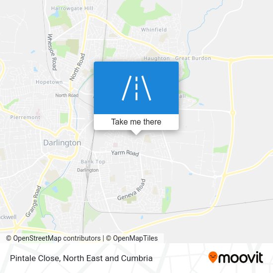 Pintale Close map