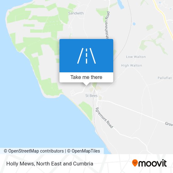 Holly Mews map